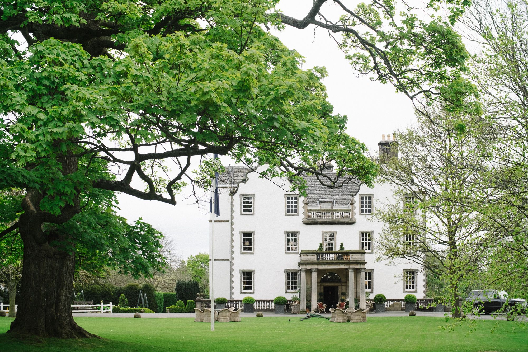 Prestonfield House and surrounding grounds