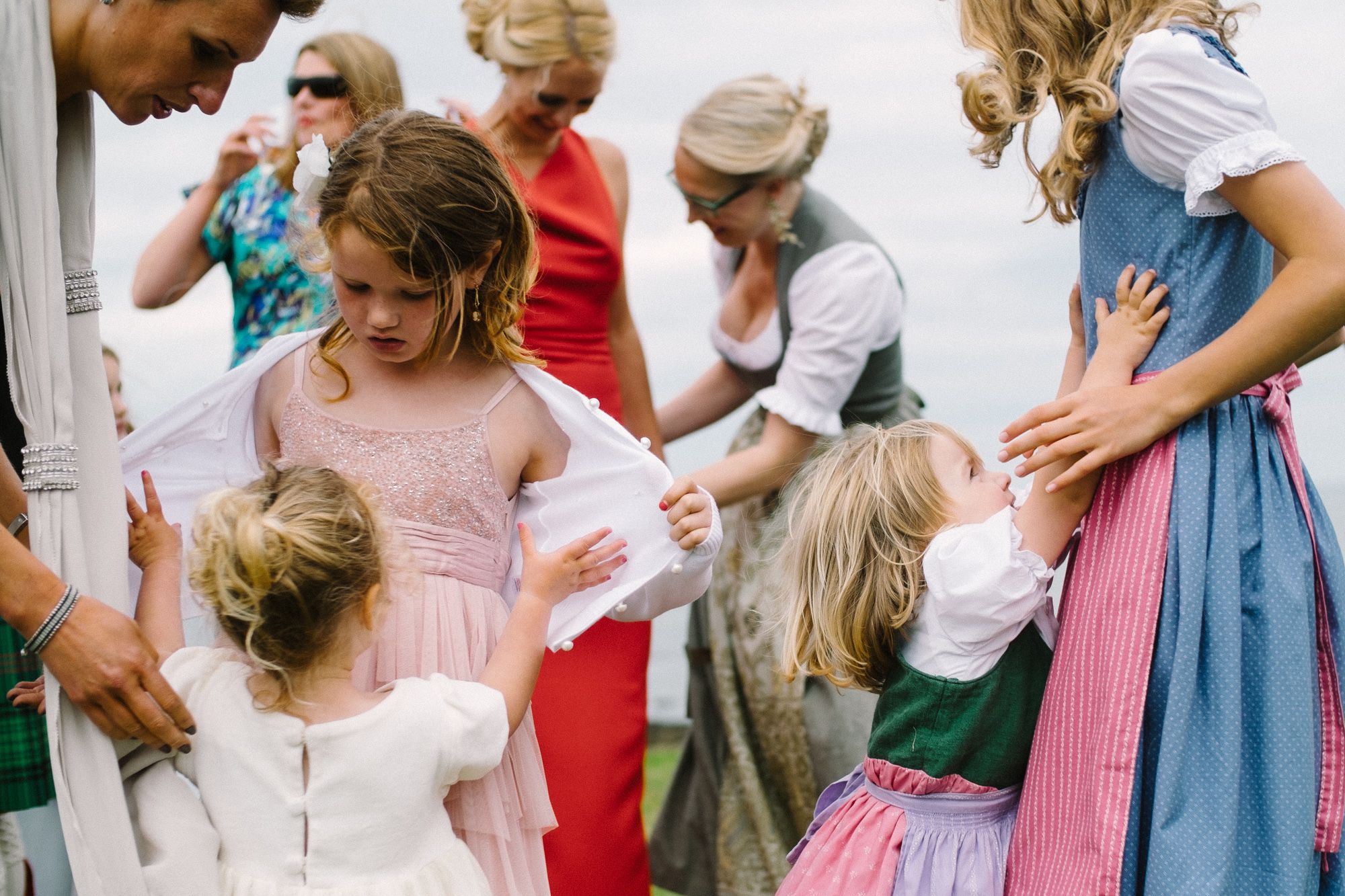 Children at wedding