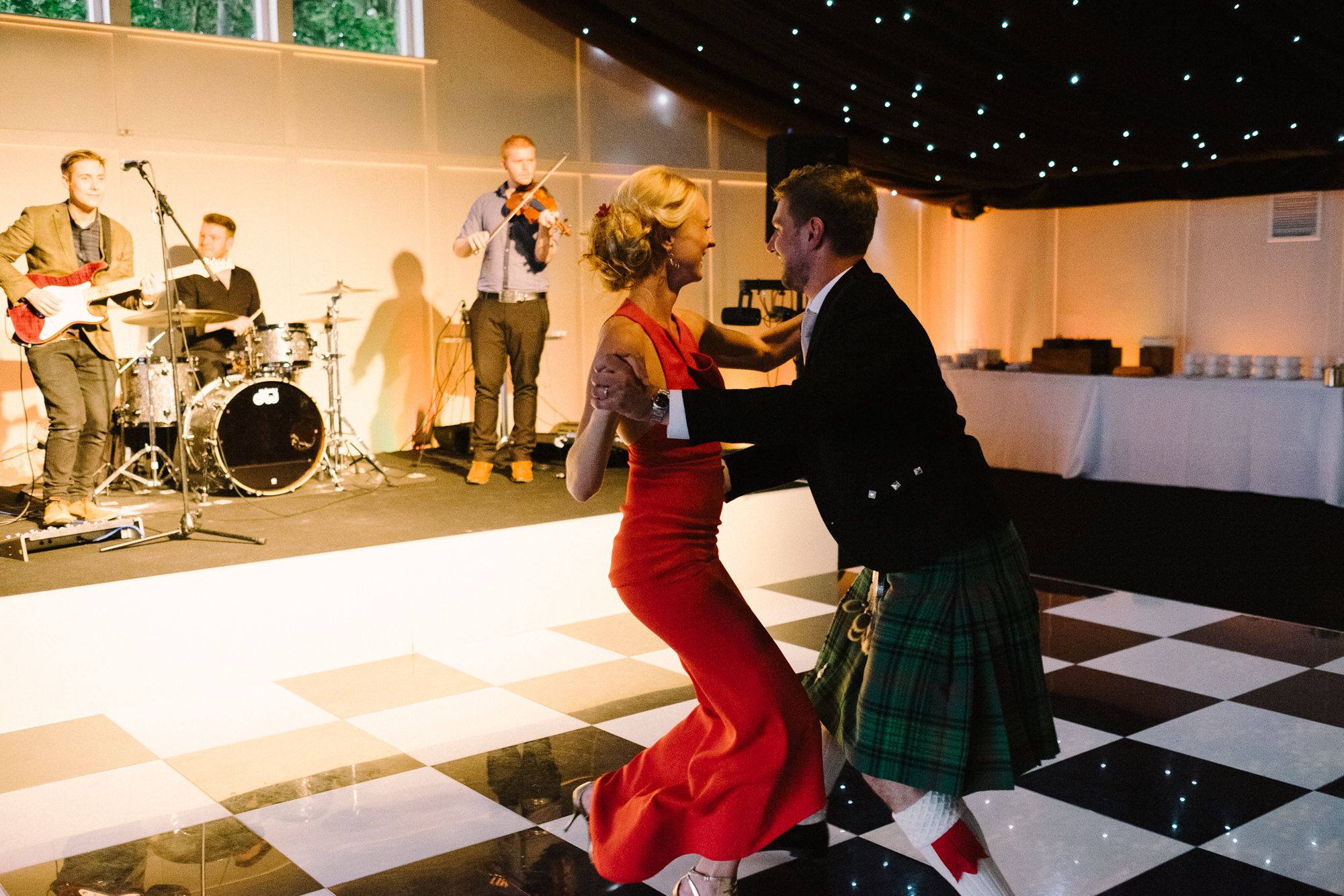 First dance at Archerfield House East Lothian