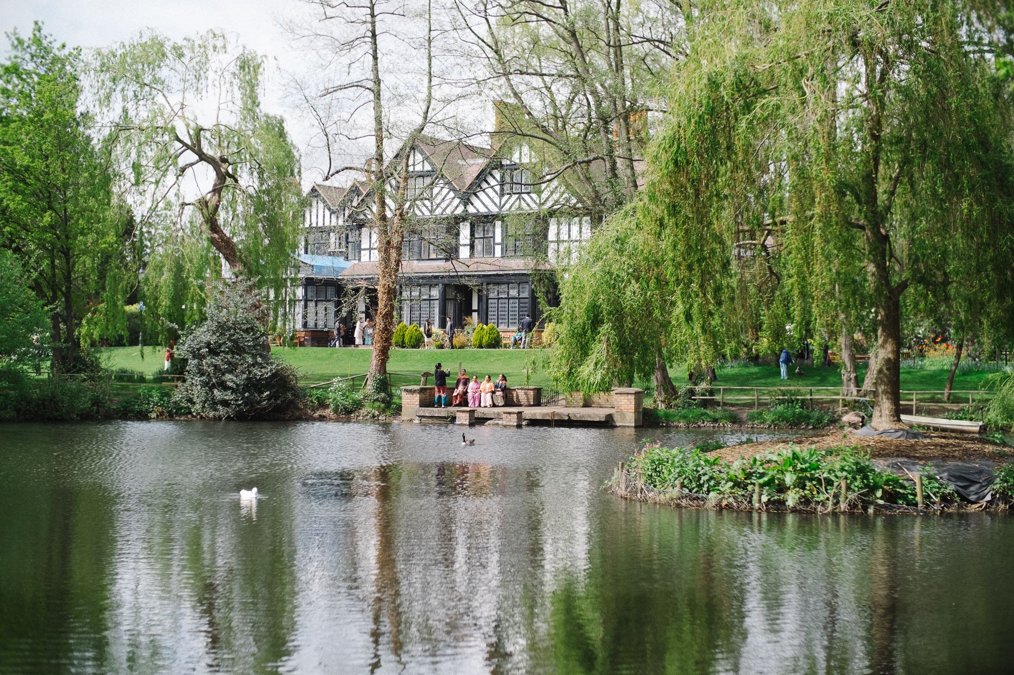 Garden of Bhaktivedanta Manor temple London