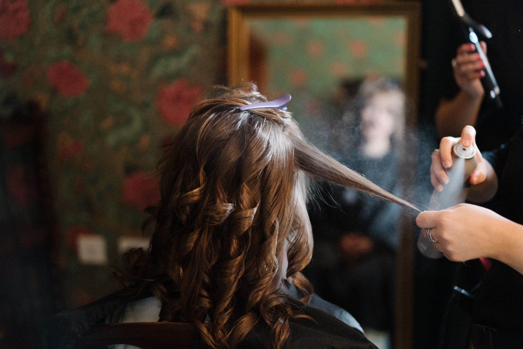 Bridal hairdressing 