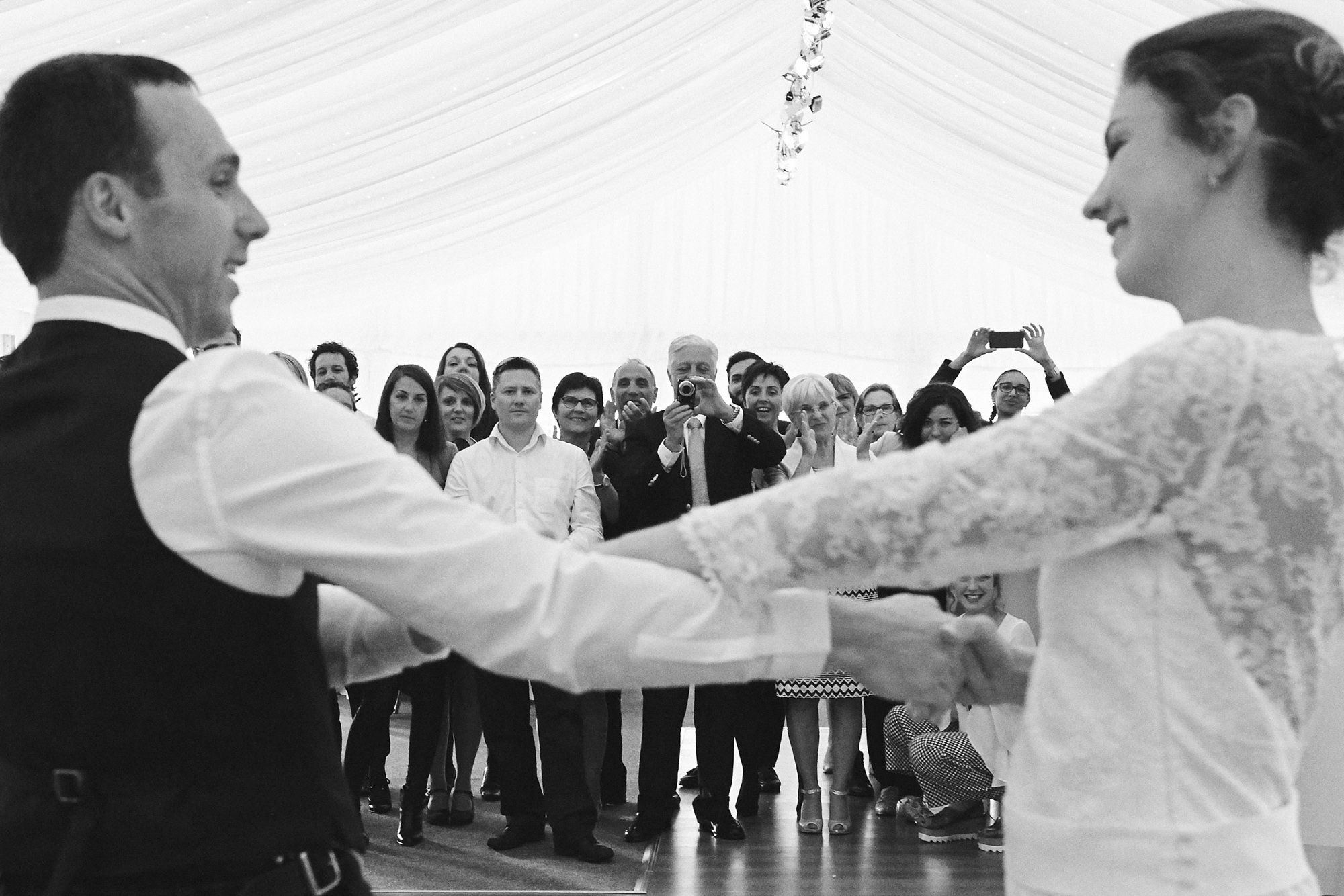 First dance at Dunglass Estate wedding