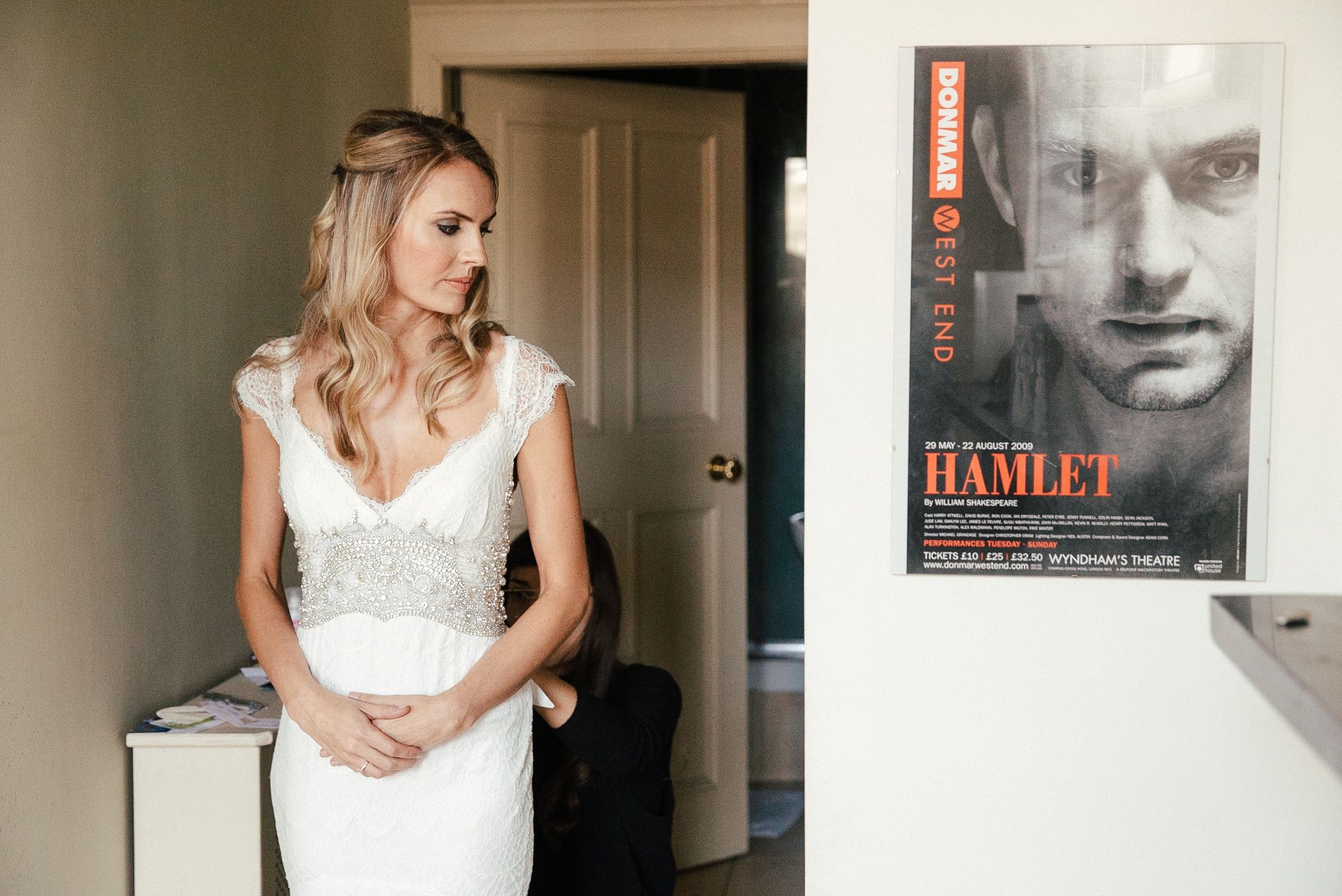 bridal preparations bride getting ready