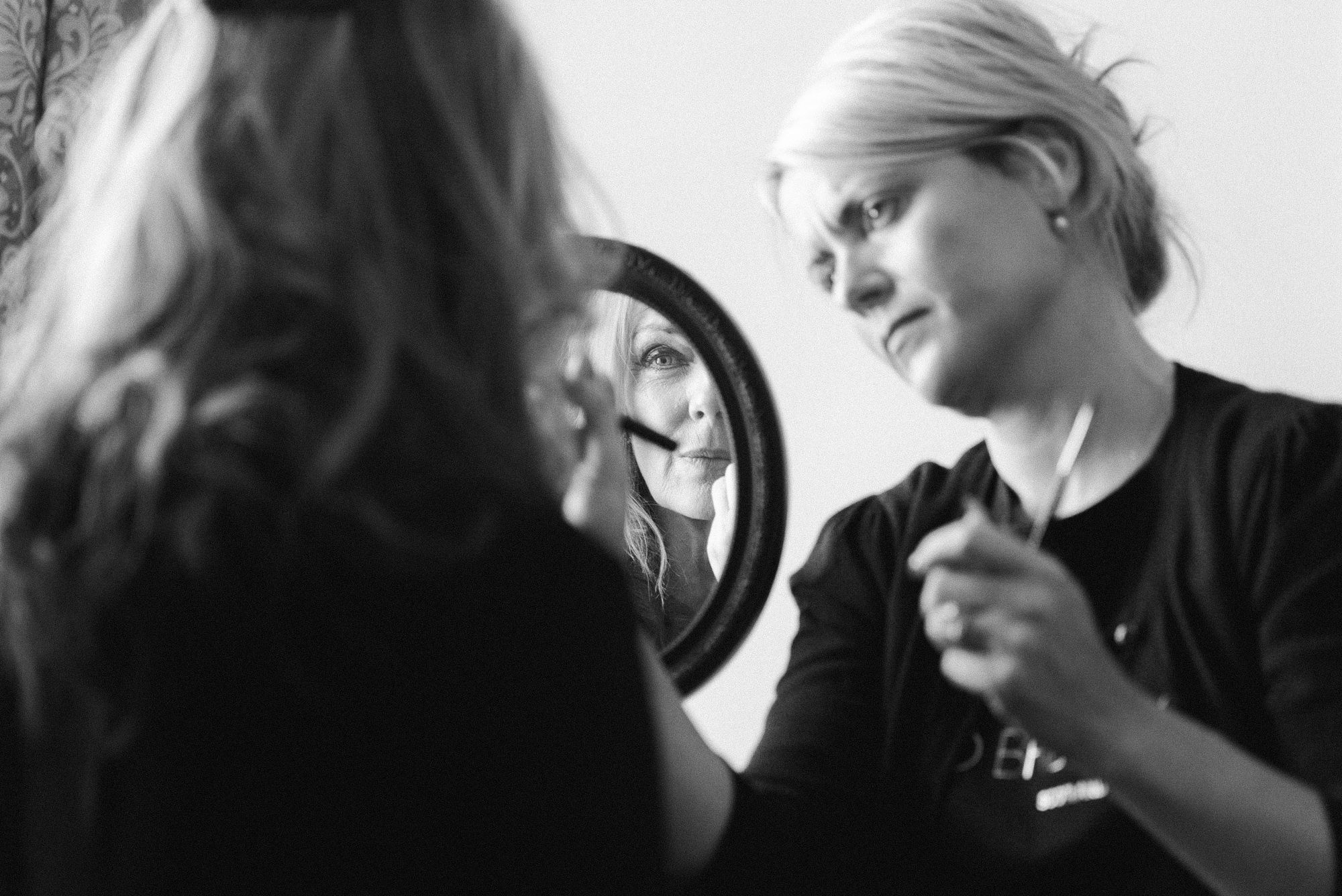 bridal preparations mother of the bride getting ready