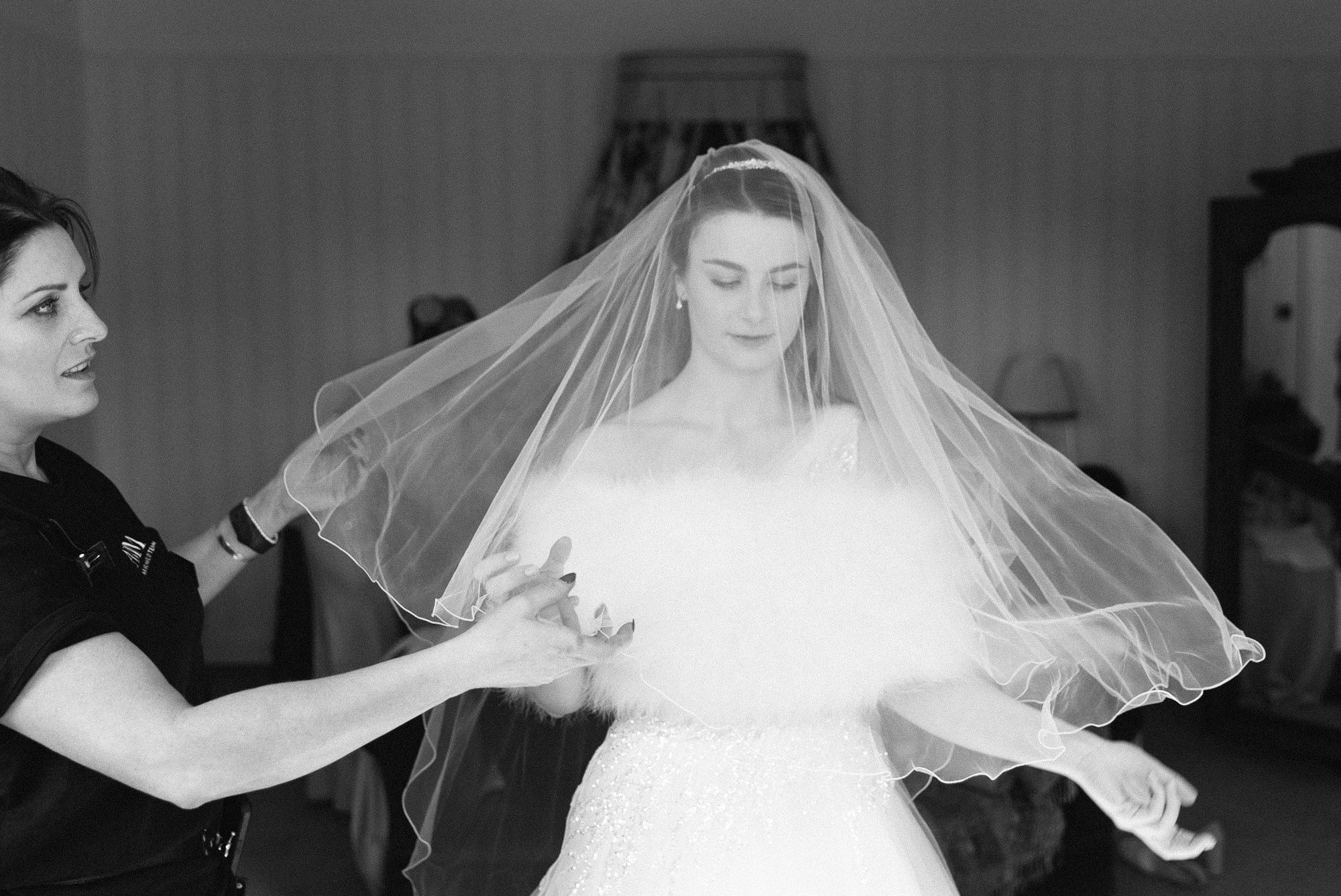 bride getting ready