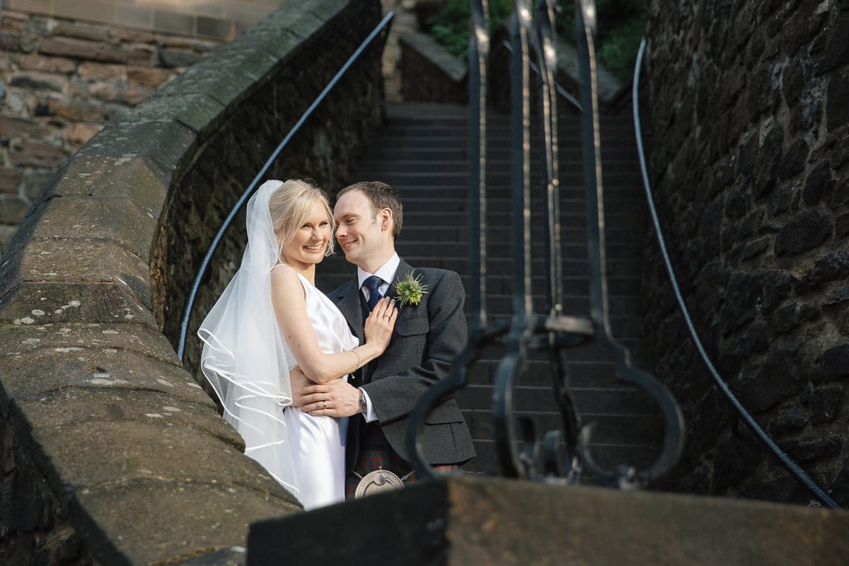 Edinburgh Castle Fairytale Weddings