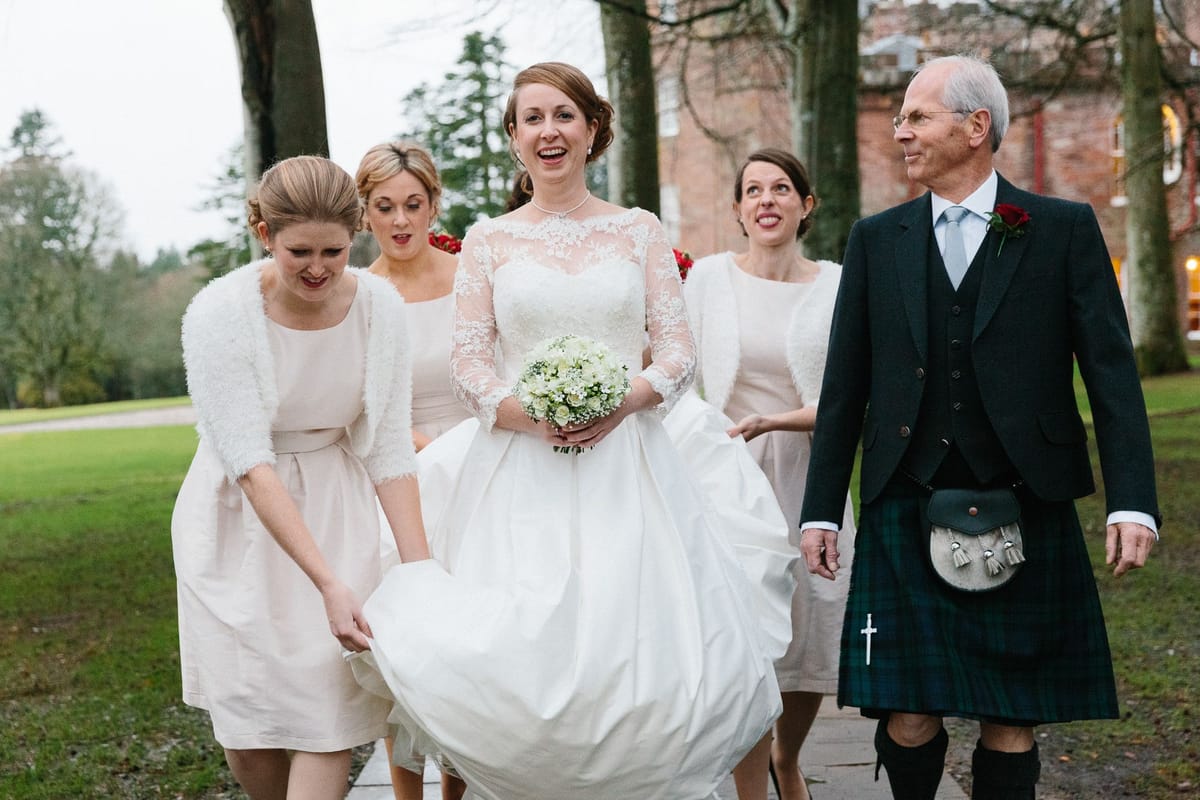 Fasque Castle wedding photographer