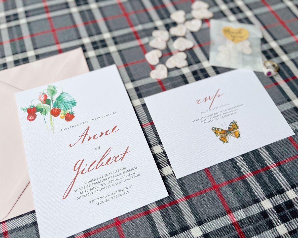 Finding beauty in the details... with wedding stationery